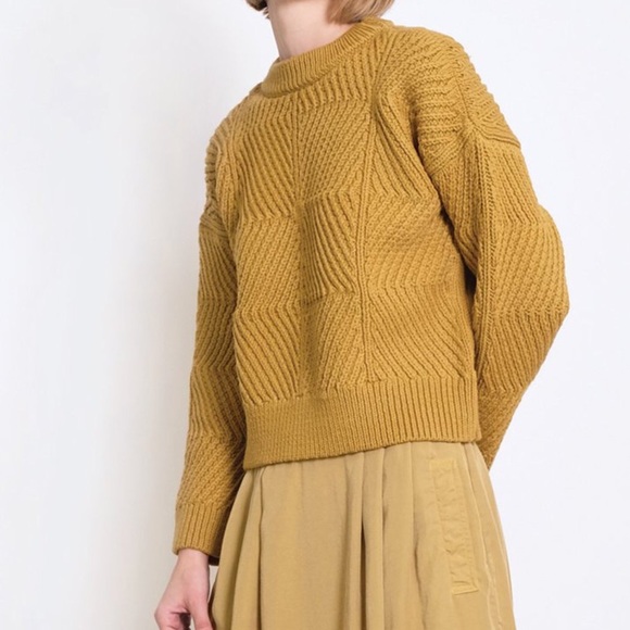 Micaela Greg Sweaters - Micaela Greg Bevel sweater Ochre size M